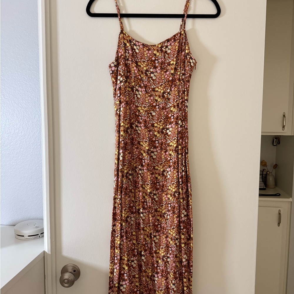 Audrey Multicolor Floral Maxi Dress